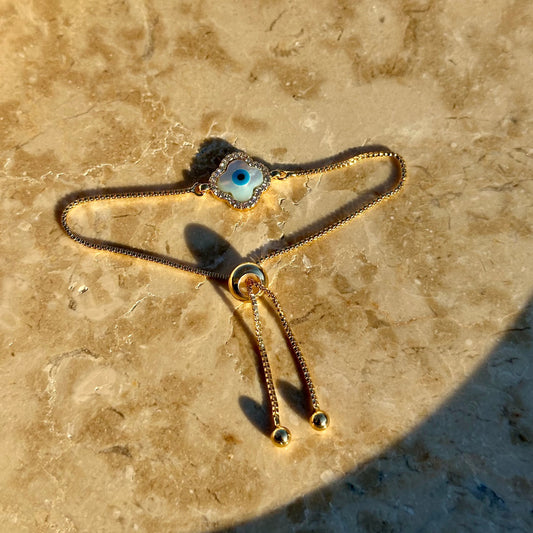 Evil eye bracelet